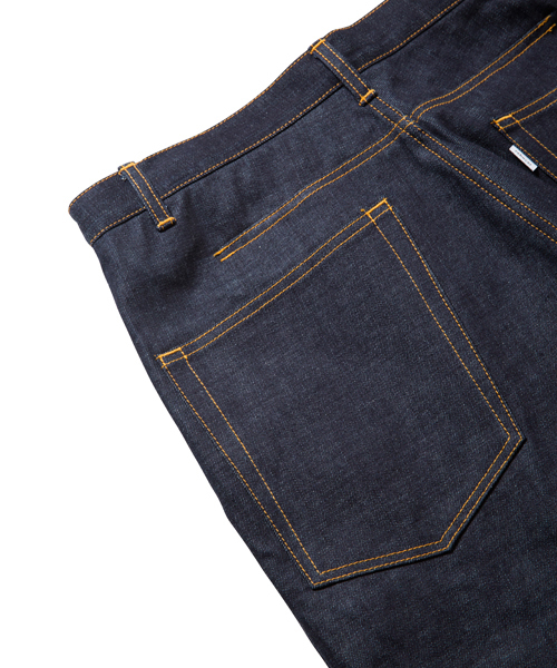 rehacer(レアセル)の「Star Tuck Wide Denim Pants- Raw denim(デニムパンツ・メンズ・インディゴブルー・LARGE/SMALL/MEDIUM)」の10枚目の写真