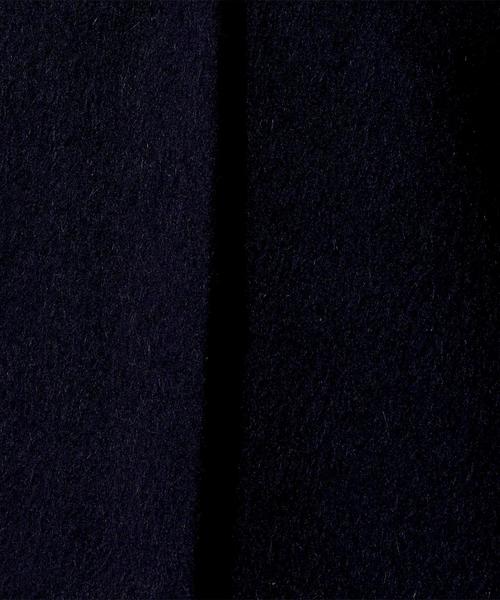 UNITED ARROWS（ユナイテッドアローズ）の「UBCE W/ALP シャギー ノーカラーコート（その他アウター・レディース・ライトグレー/ネイビー・36/38/40）」の10枚目の写真