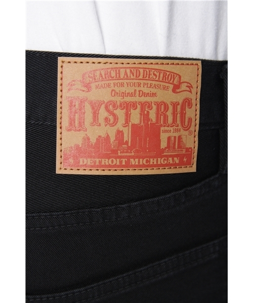 HYSTERIC GLAMOUR（ヒステリックグラマー）の「WOMAN ON SKULL刺繍 SチノスリムPT（チノパンツ・メンズ・ブラック・28inch/30inch/32inch）」の9枚目の写真