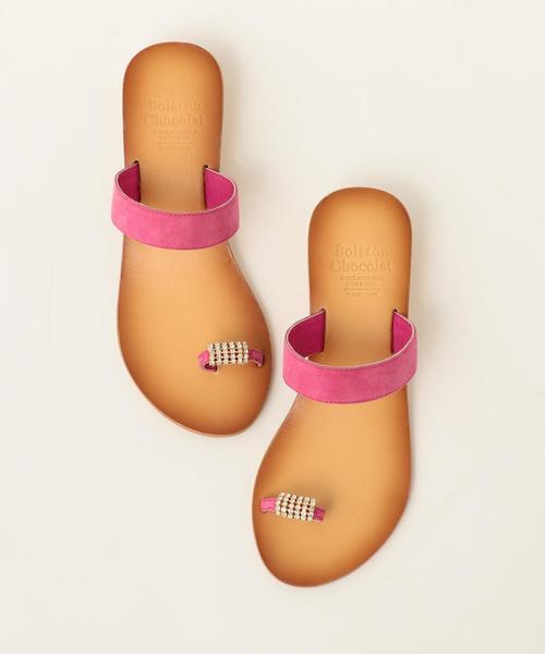 Boisson Chocolat（ボワソンショコラ）の「BFC　ﾋﾞｼﾞｭｰWEG SD30（サンダル・レディース・ライトブルー/ゴールド/ワイン/ピンク/イエロー/ネイビー/グレー/ブラック・S/M/L）」の18枚目の写真
