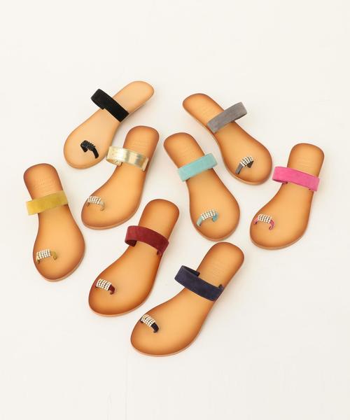 Boisson Chocolat（ボワソンショコラ）の「BFC　ﾋﾞｼﾞｭｰWEG SD30（サンダル・レディース・ライトブルー/ゴールド/ワイン/ピンク/イエロー/ネイビー/グレー/ブラック・S/M/L）」の13枚目の写真