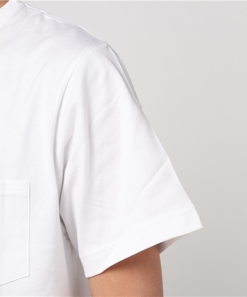 BLUE SAKURA（ブルーサクラ）の「STEP T-SHIRT（Tシャツ/カットソー・メンズ・ホワイト/ネイビー/グレー・3/1/2/4）」の7枚目の写真