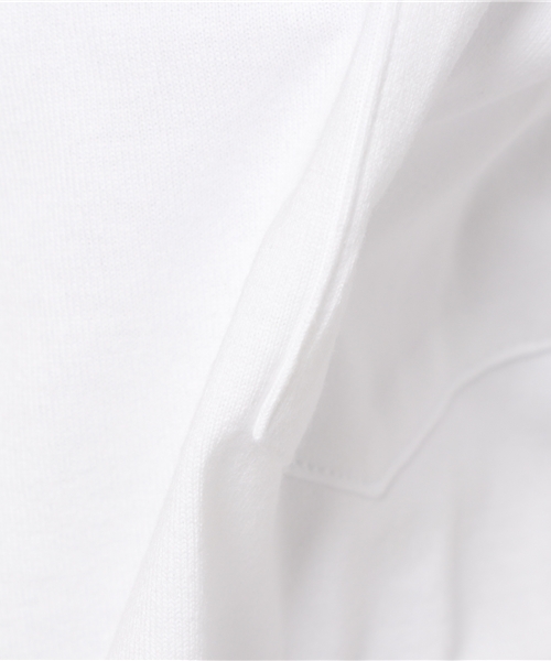 BLUE SAKURA（ブルーサクラ）の「STEP T-SHIRT（Tシャツ/カットソー・メンズ・ホワイト/ネイビー/グレー・3/1/2/4）」の10枚目の写真