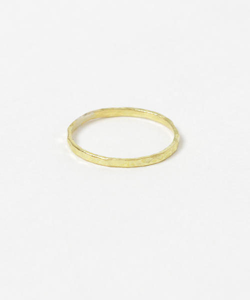 TONE SELECT GOODS(トーンセレクトグッズ)の「【V&SSS】tuchime ring (brass)(リング・レディース・ゴールド/シルバー・6号/3号/15号/18号/11号/9号/13号/1号/5号/7号/FREE)」の2枚目の写真