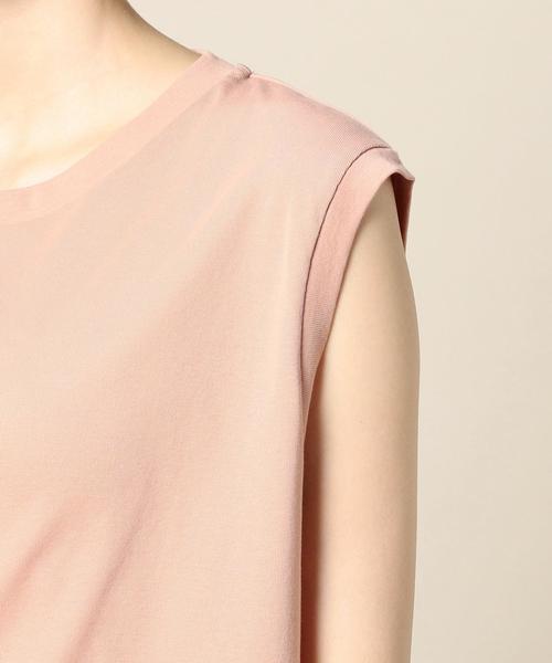 BEAUTY&YOUTH UNITED ARROWS（ビューティーアンドユースユナイテッドアローズ）の「BY ドライコットンノースリーブカットソー ◆（Tシャツ/カットソー・レディース・ホワイト/ブラック/ピンク/ワインレッド/モカ/パープル/その他1・FREE）」の22枚目の写真