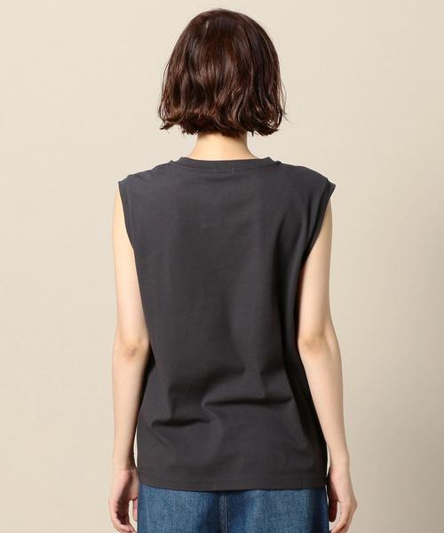 BEAUTY&YOUTH UNITED ARROWS（ビューティーアンドユースユナイテッドアローズ）の「BY ドライコットンノースリーブカットソー ◆（Tシャツ/カットソー・レディース・ホワイト/ブラック/ピンク/ワインレッド/モカ/パープル/その他1・FREE）」の16枚目の写真