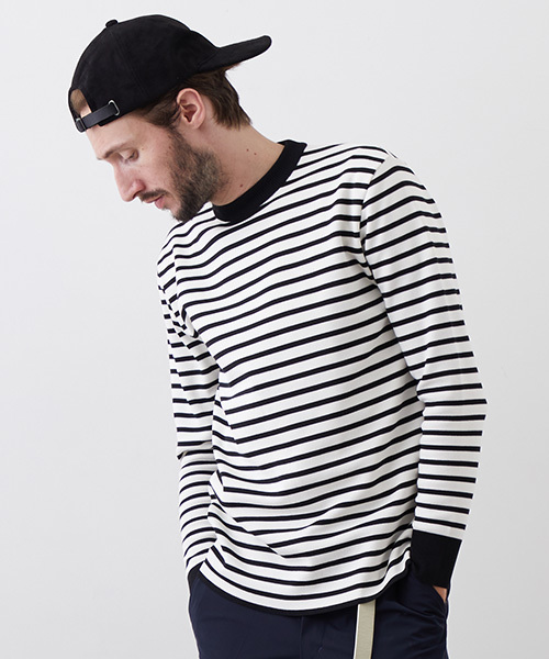 UNITED TOKYO（ユナイテッドトウキョウ）の「Super120's 18Gウォッシャブルクルーネックニット（ニット/セーター・メンズ・ブルー/グレー/ライトグリーン/マルチ/ネイビー/レッド/バーガンディー/ライトグレー/ブラック/ベージュ/ブラウン・1/2/3）」の13枚目の写真