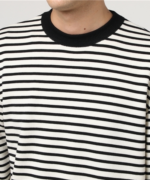 UNITED TOKYO（ユナイテッドトウキョウ）の「Super120's 18Gウォッシャブルクルーネックニット（ニット/セーター・メンズ・ブルー/グレー/ライトグリーン/マルチ/ネイビー/レッド/バーガンディー/ライトグレー/ブラック/ベージュ/ブラウン・1/2/3）」の18枚目の写真