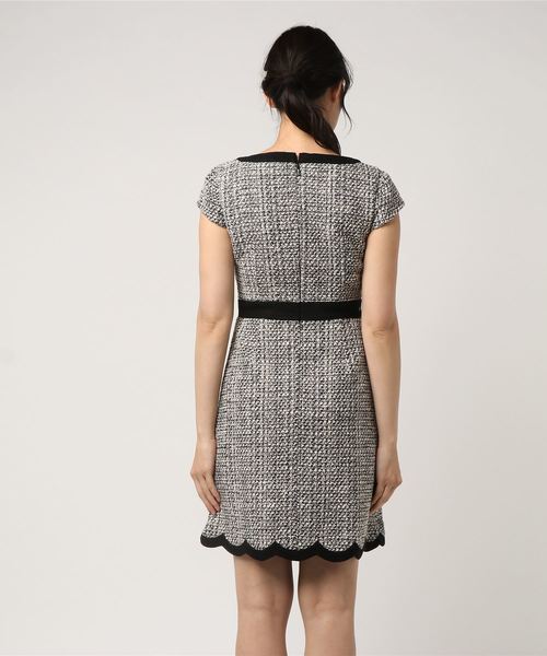 Kate Spade New York スワンプ スカラップ ツイード ドレス Wear