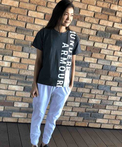 UNDER ARMOUR(アンダーアーマー)の「レディース トレーニング半袖Tシャツ / ガールフレンドクルー(Tシャツ/カットソー・レディース・ホワイト/ブラック/グレー・L/M/S/XL)」の10枚目の写真