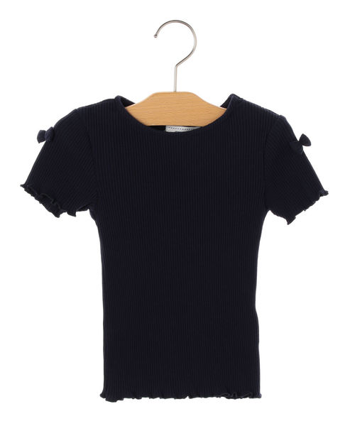 SHIPS（シップス）の「SHIPS KIDS:リブ フリル TEE(100～130cm)（Tシャツ/カットソー・キッズ・ネイビー/オフホワイト/グリーン・100/110/120/130）」の12枚目の写真