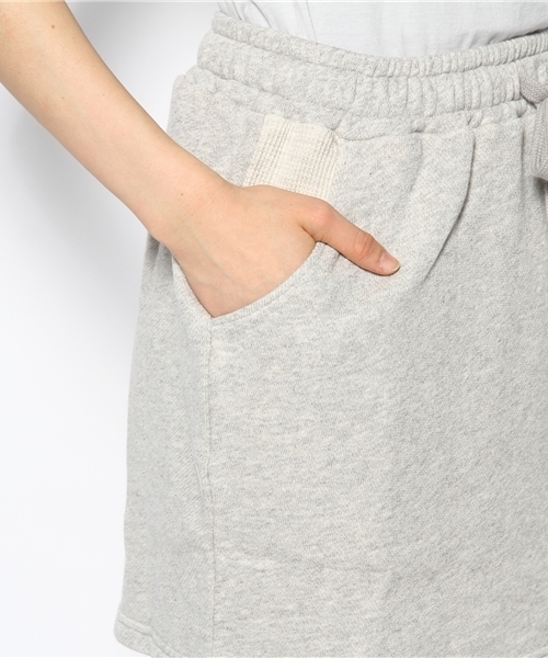 Kastane（カスタネ）の「裏毛miniSK（スカート・レディース・グレー/オフホワイト/ブルー/ミント・FREE）」の6枚目の写真