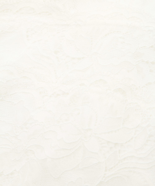 laboratory work(ラボラトリーワーク)の「カップ付きオフショルレースインナー(キャミソール・レディース・ホワイト/サックスブルー/ブラック・MEDIUM)」の8枚目の写真