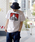 BEN DAVIS�i�x���f�C�r�X�j�́uBEN DAVIS  PRINT TEE/�x���f�C�r�X�@�v�����g�e�B�[�V���c�iT�V���c/�J�b�g�\�[�j�v�b�z���C�g 