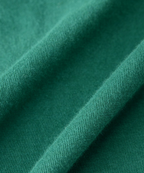 mercibeaucoup,（メルシーボークー）の「Ｂ：てろてん（Tシャツ/カットソー・レディース・グリーン/ライトグレー/ネイビー・01）」の5枚目の写真