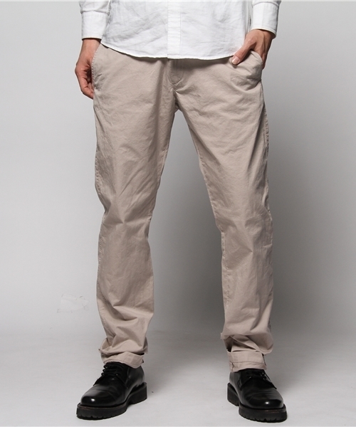 JOURNAL STANDARD(ジャーナルスタンダード)の「【2013 SUMMER CATALOGUE 掲載アイテム】【WEB限定 期間限定SALE】ハイカウントツイルスラックスパンツ#(スラックス・メンズ・ベージュ系その他/ネイビー/エメラルドブルー/レッド・SMALL/MEDIUM/LARGE)」の13枚目の写真