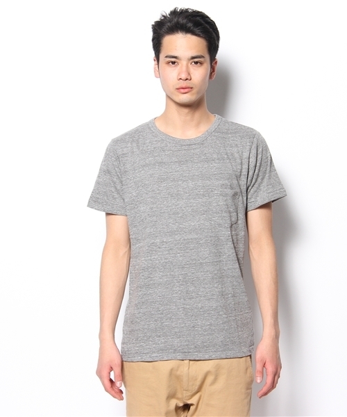 WEGO（ウィゴー）の「WEGO/クルーネックポケットTee（S）（Tシャツ/カットソー・メンズ・ホワイト/ブラック/杢グレー/オートミール/ネイビー・SMALL/MEDIUM/LARGE）」の6枚目の写真