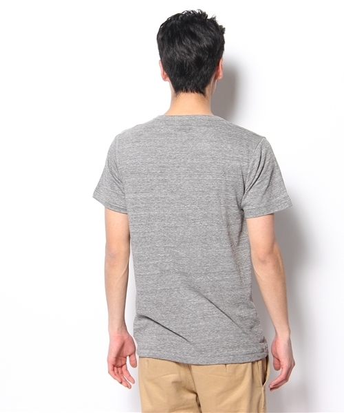 WEGO（ウィゴー）の「WEGO/クルーネックポケットTee（S）（Tシャツ/カットソー・メンズ・ホワイト/ブラック/杢グレー/オートミール/ネイビー・SMALL/MEDIUM/LARGE）」の8枚目の写真