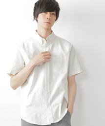 ボタンダウン ハイストレッチ オックスフォード シャツ(1/2 sleeve)