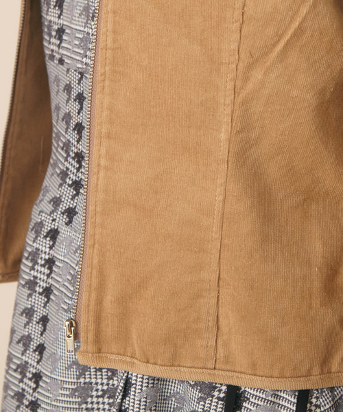 ハートカラージャケット（ノーカラージャケット）｜MIIA（ミーア）の