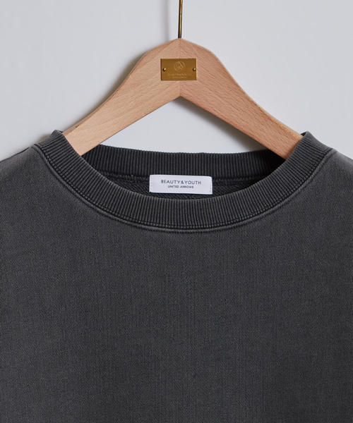 BEAUTY&YOUTH UNITED ARROWS(ビューティーアンドユースユナイテッドアローズ)の「BY∴ ピグメントビッグスウェット о(スウェット・レディース・ケリー/ブラック/ライトブルー/その他1・FREE)」の9枚目の写真