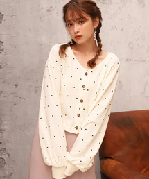 one after another NICE CLAUP | ハートワッフルカーディガン(カーディガン/ボレロ)