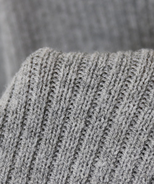 andme(アンドミー)の「ボリューム袖リブニットセータートップス(ニット/セーター・レディース・ブラック/グリーン/グレー/オフホワイト/ベージュ/ネイビー・M)」の14枚目の写真