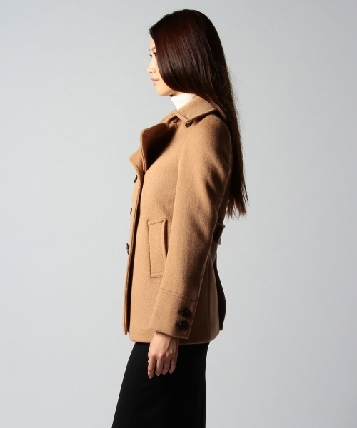 UNITED ARROWS（ユナイテッドアローズ）の「○UAW W/N ピーコート(mg1312uC)◇（ピーコート・レディース・ベージュ/ネイビー/ブラック・40/38/36/34）」の5枚目の写真