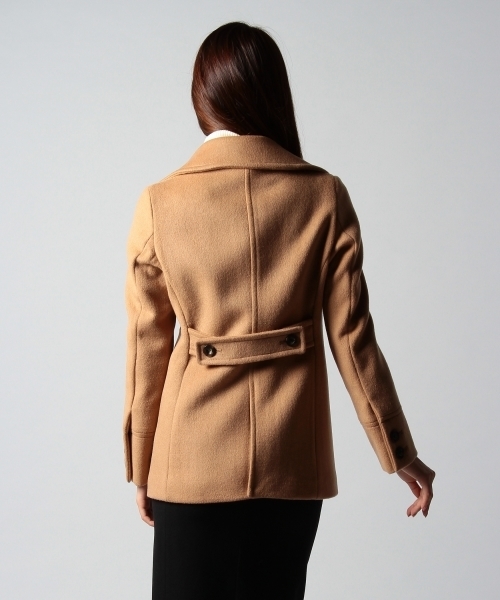 UNITED ARROWS（ユナイテッドアローズ）の「○UAW W/N ピーコート(mg1312uC)◇（ピーコート・レディース・ベージュ/ネイビー/ブラック・40/38/36/34）」の6枚目の写真