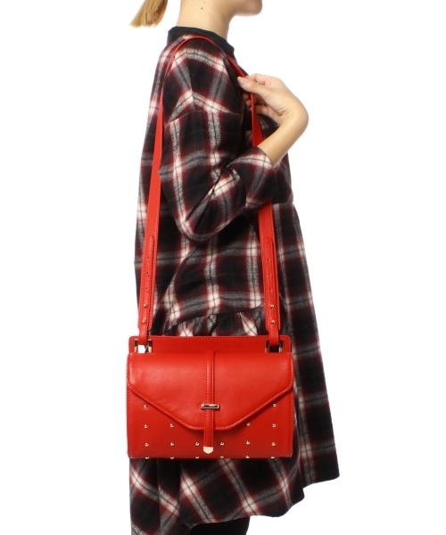 Another Edition（アナザーエディション）の「AE 2Way Dot SHLD（ショルダーバッグ・レディース・ブラック/レッド・フリー）」の12枚目の写真