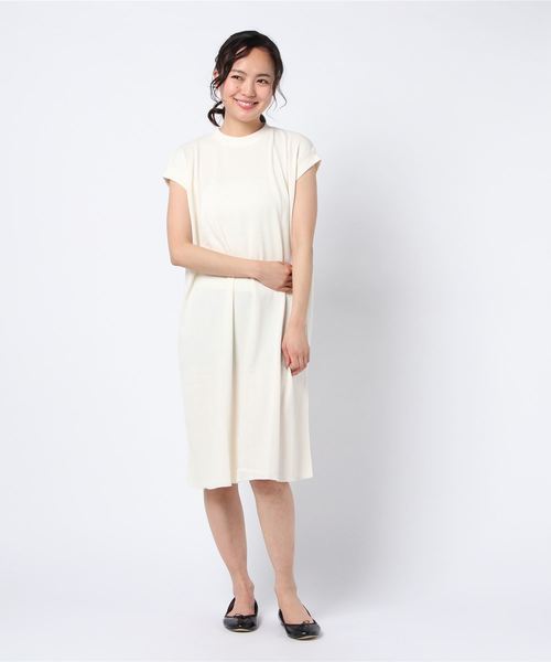 セール サーマルワッフルノースリーブひざ丈ワンピース ワンピース Styleblock スタイルブロック のファッション通販 Zozotown