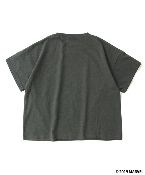 MARVEL(マーベル)の「MARVEL キャプテンアメリカアイコンBIGシルエットTシャツ(Tシャツ/カットソー・キッズ・キャメル/スミクロ・120cm/130cm/100cm/160cm/150cm/110cm/140cm)」の10枚目の写真
