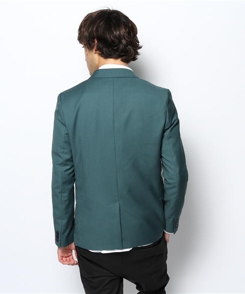 And A（アンドエー）の「3パッチ2Bジャケット（テーラードジャケット・メンズ・ブラック/グリーン/ブルー・42/44）」の4枚目の写真