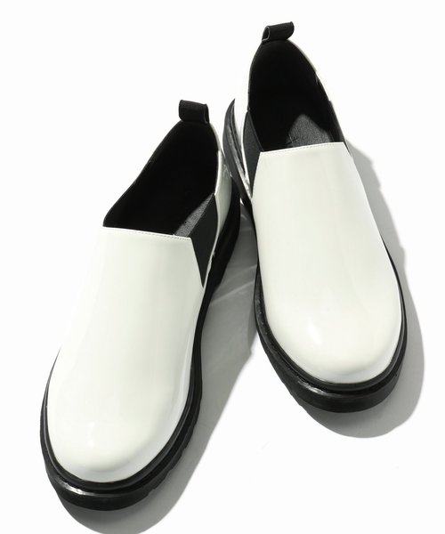 JOINT WORKS（ジョイントワークス）の「ローカットサイドゴア（その他シューズ・メンズ・ホワイト/ブラック/パープル・41/42/43）」の2枚目の写真