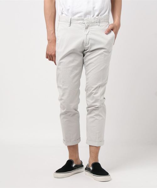 lideal(リデアル)の「lideal テーパードパンツ PURE /95271505(パンツ)」|ライトグレー