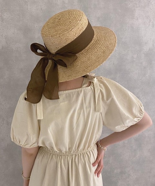 【リボンが可愛い♡】HERMES Eglantine Bloom ハット Eglantine Bloom hat | Hermès USA