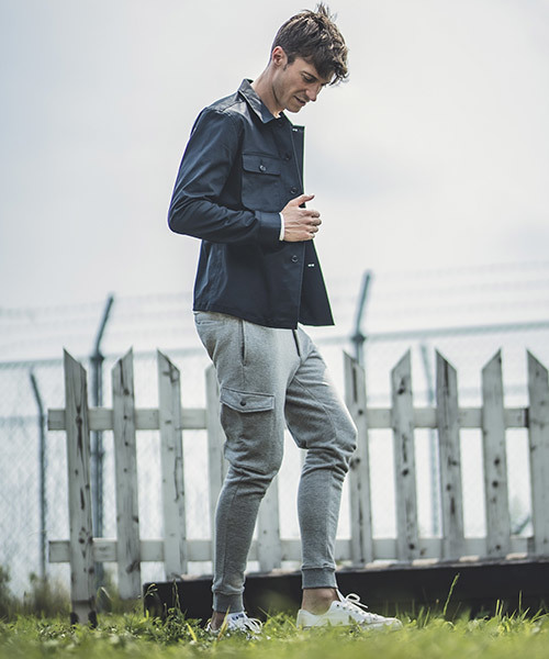 felkod（フィルコッド）の「ms3957-Back Logo Print Military Shirts　ミリタリーシャツ（シャツ/ブラウス・メンズ・カーキ/ブラック・S/M/L）」の8枚目の写真