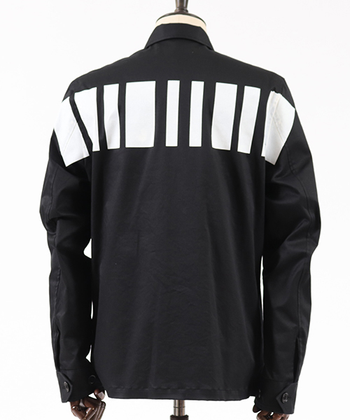 felkod（フィルコッド）の「ms3957-Back Logo Print Military Shirts　ミリタリーシャツ（シャツ/ブラウス・メンズ・カーキ/ブラック・S/M/L）」の21枚目の写真