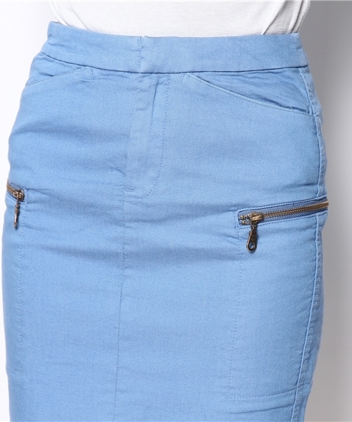 B:MING by BEAMS（ビーミングバイビームス）の「○ビーミング by ビームス / ジョグクロススカート（スカート・レディース・サックスブルー/レッド系その他/グリーン・LARGE/SMALL/MEDIUM）」の8枚目の写真