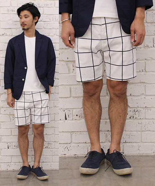 CIAOPANIC TYPY(チャオパニックティピー)の「ウインドペンショーツ(その他パンツ・メンズ・ネイビー/ホワイト・MEDIUM/SMALL/LARGE)」の1枚目の写真