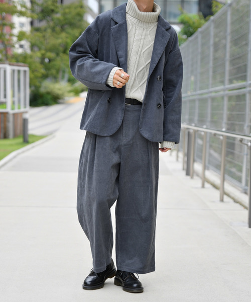 kutir（クティール）の「コーデュロイパンツ（その他パンツ・メンズ・ブルーグレー/キャメル/カーキ・MEDIUM/LARGE）」の4枚目の写真