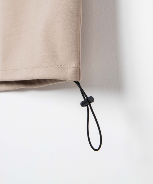 WEGO（ウィゴー）の「WEGO/ビッグシルエットハーフジップバイカラードルマンポンチプルオーバー（スウェット・メンズ・ホワイト/ベージュ・MEDIUM/LARGE）」の17枚目の写真