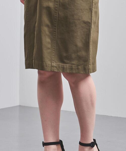 TOGA PULLA（トーガ　プルラ）の「＜TOGA PULLA（トーガ プルラ）＞ジップ ワンピース（ワンピース・レディース・ホワイト/オリーブ・38）」の10枚目の写真