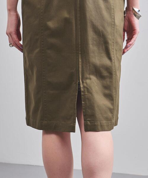 TOGA PULLA（トーガ　プルラ）の「＜TOGA PULLA（トーガ プルラ）＞ジップ ワンピース（ワンピース・レディース・ホワイト/オリーブ・38）」の11枚目の写真