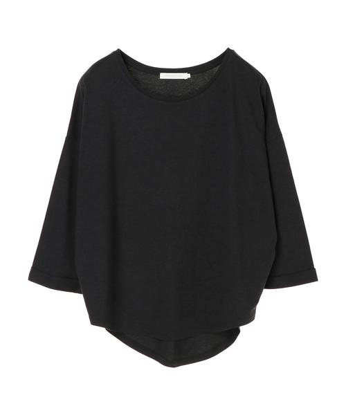 AMERICAN HOLIC（アメリカンホリック）の「袖折り返しゆるカットプルオーバー（Tシャツ/カットソー・レディース・チャコールグレー/ライトグレー/ネイビー/オフホワイト/モカ/ピンクベージュ/その他7・M/L）」の17枚目の写真