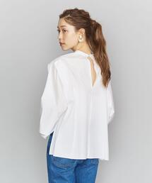 BEAUTY&YOUTH UNITED ARROWS | BY ハイネックフレアースリーブブラウスо(シャツ/ブラウス)