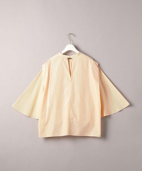 BEAUTY&YOUTH UNITED ARROWS（ビューティーアンドユースユナイテッドアローズ）の「BY ハイネックフレアースリーブブラウス ◆（シャツ/ブラウス・レディース・ホワイト/ブラック/イエロー・FREE）」の9枚目の写真