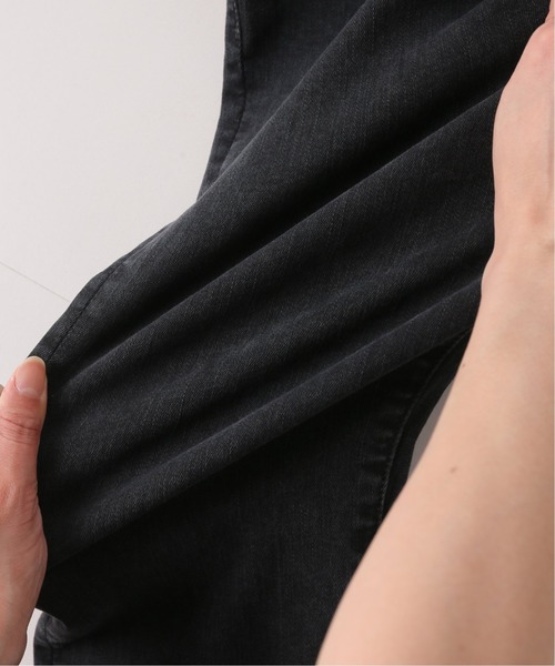 セール】【MOTHER/マザー】 FADED BLACK INSIDER CROP（デニムパンツ