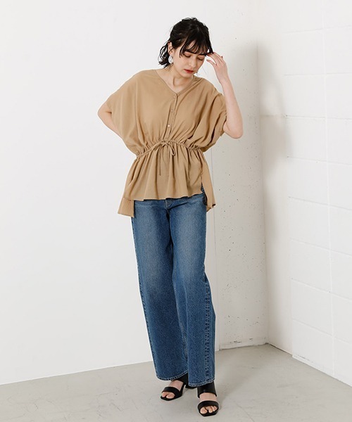 新品　OHGA PEPLUM BLOUSE ぺプラムブラウス PEPLUM BLOUSE | OHGA