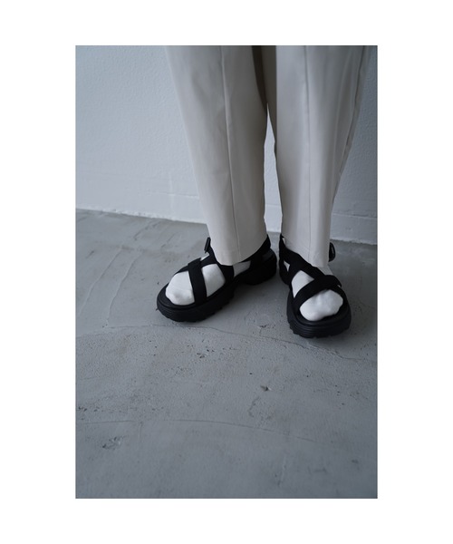 MEI（メイ）の「MEI コーデュラーテープ　スポーツサンダル（サンダル・メンズ・ブラック/キャメル・SMALL/MEDIUM/LARGE）」の6枚目の写真